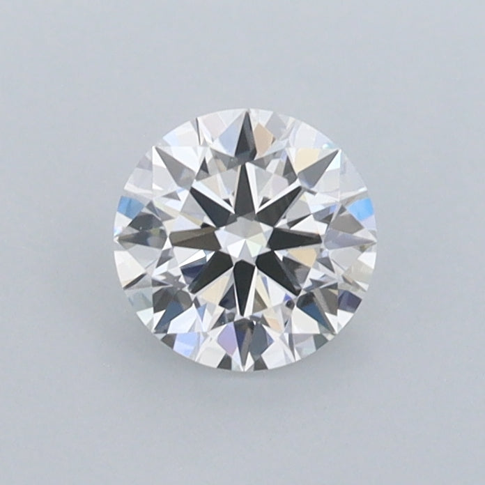 0.55 Carat Round Shaped, Ideal Cut, D Color, FL Clarity, IGI Certified Lab Grown Diamond