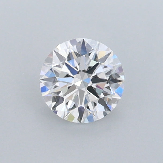 0.49 Carat Round Shaped, Ideal Cut, D Color, IF Clarity, IGI Certified Lab Grown Diamond