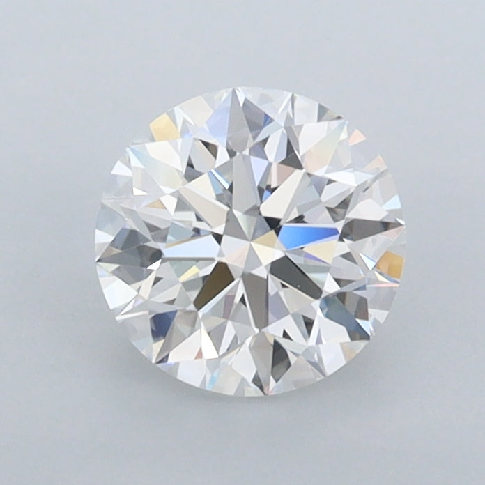 0.95 Carat Round Shaped, Ideal Cut, D Color, FL Clarity, IGI Certified Lab Grown Diamond