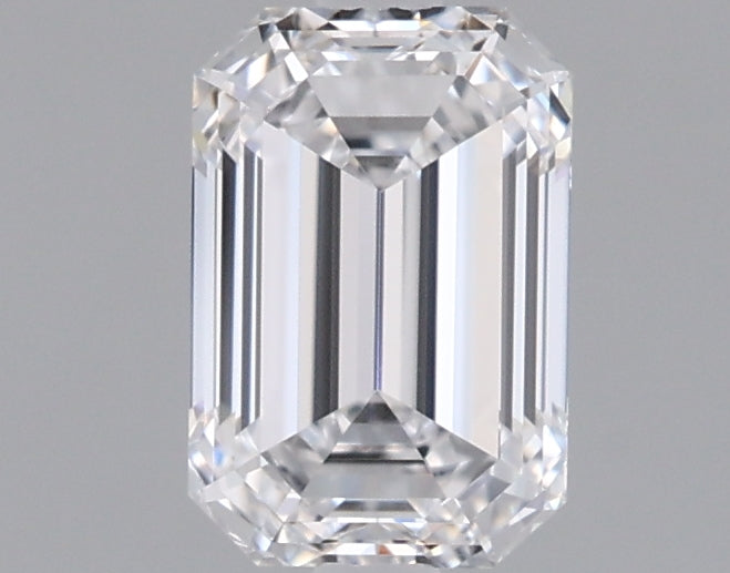 1.06 Carat Emerald Shaped, Ideal Cut, D Color, VVS1 Clarity, IGI Certified Lab Grown Diamond