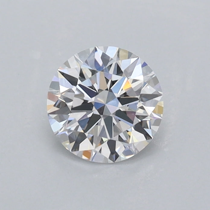 0.54 Carat Round Shaped, Ideal Cut, D Color, VVS2 Clarity, IGI Certified Lab Grown Diamond