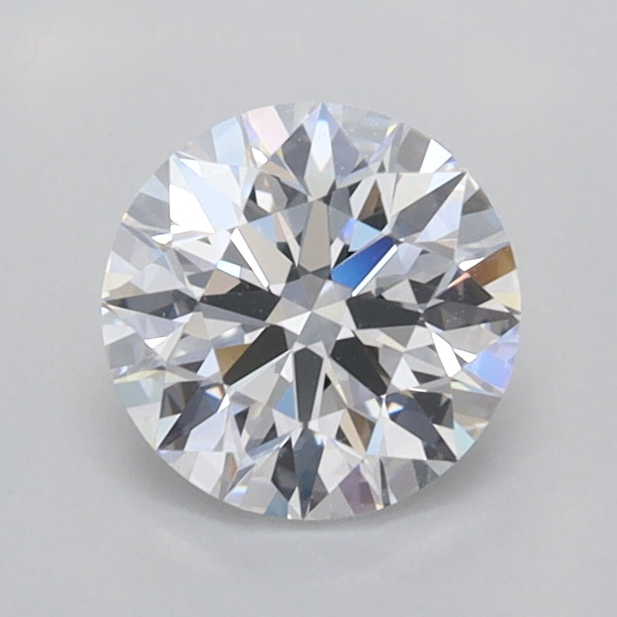 1.00 Carat Round Shaped, Excellent Cut, D Color, VVS2 Clarity, IGI Certified Lab Grown Diamond
