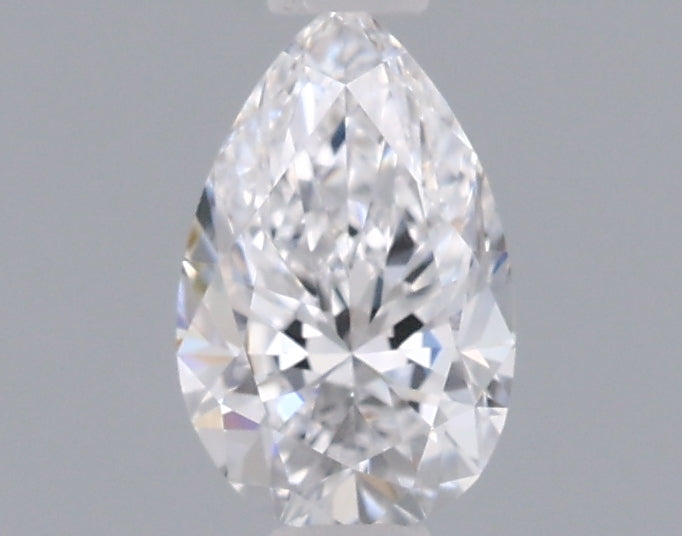 0.47 Carat Pear Shaped, Excellent Cut, D Color, VVS1 Clarity, IGI Certified Lab Grown Diamond