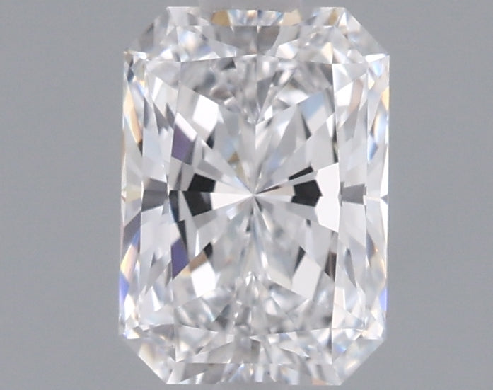 1.04 Carat Radiant Shaped, Ideal Cut, D Color, VVS2 Clarity, IGI Certified Lab Grown Diamond