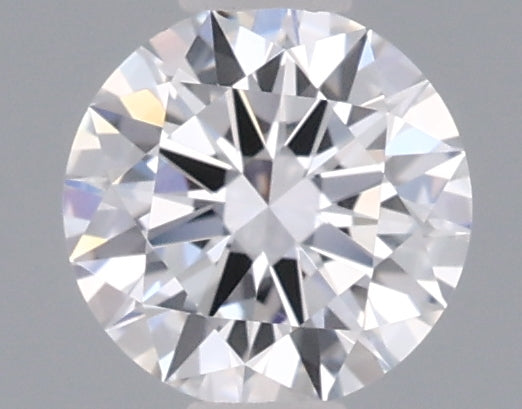 0.47 Carat Round Shaped, Ideal Cut, D Color, VVS2 Clarity, IGI Certified Lab Grown Diamond