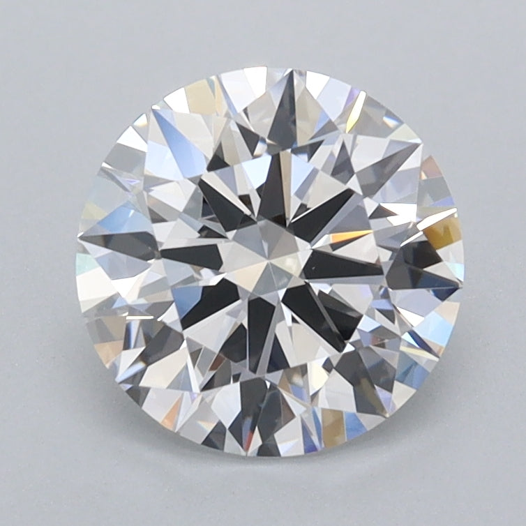 1.56 Carat Round Shaped, Ideal Cut, D Color, FL Clarity, IGI Certified Lab Grown Diamond