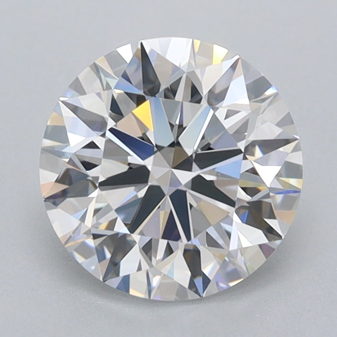 1.51 Carat Round Shaped, Ideal Cut, D Color, FL Clarity, IGI Certified Lab Grown Diamond