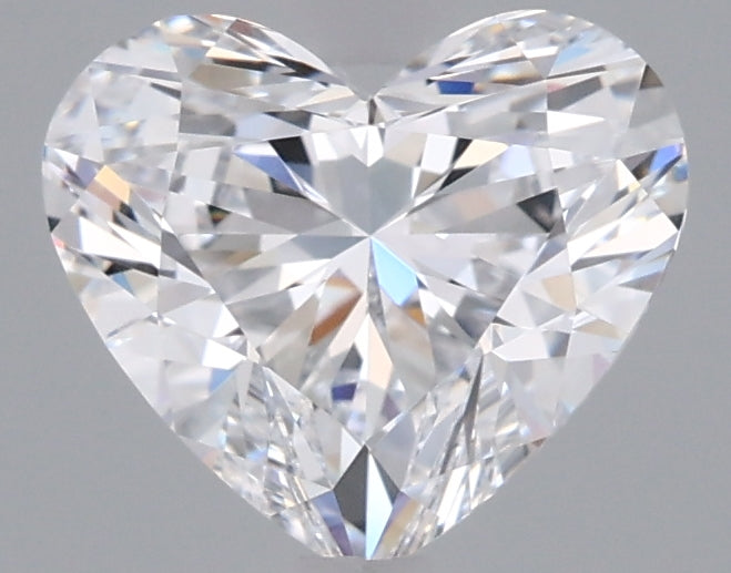 1.51 Carat Heart Shaped, Ideal Cut, D Color, VVS1 Clarity, IGI Certified Lab Grown Diamond