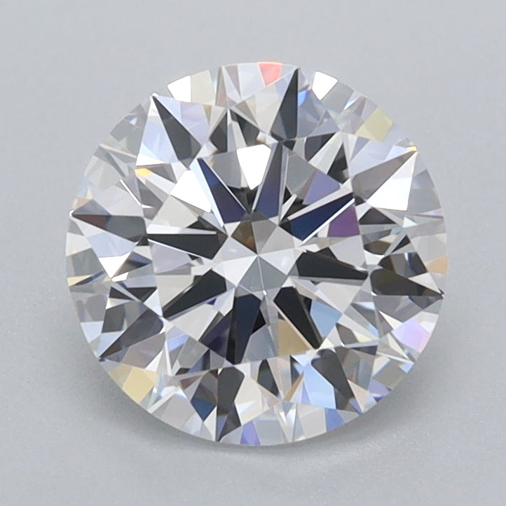 1.53 Carat Round Shaped, Excellent Cut, D Color, FL Clarity, IGI Certified Lab Grown Diamond