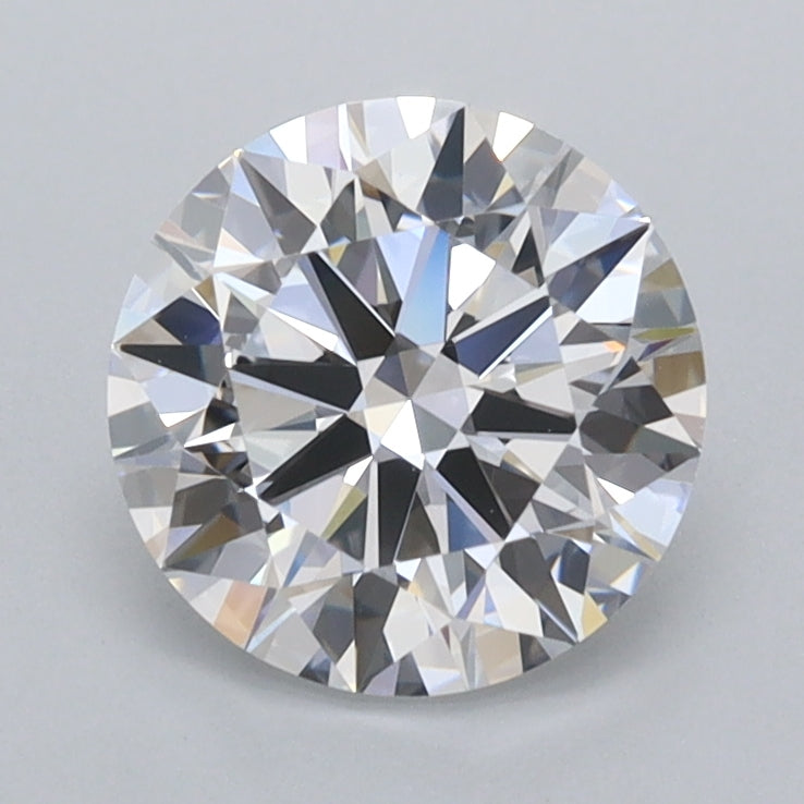1.52 Carat Round Shaped, Ideal Cut, D Color, FL Clarity, IGI Certified Lab Grown Diamond