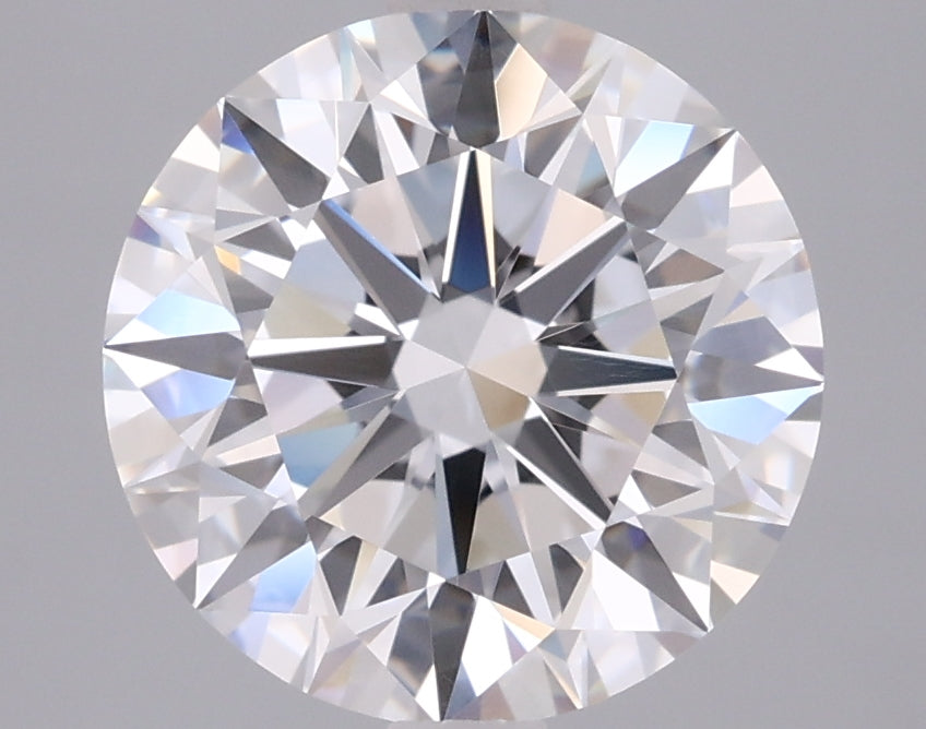 3.00 Carat Round Shaped, Ideal Cut, D Color, VS2 Clarity, IGI Certified Lab Grown Diamond