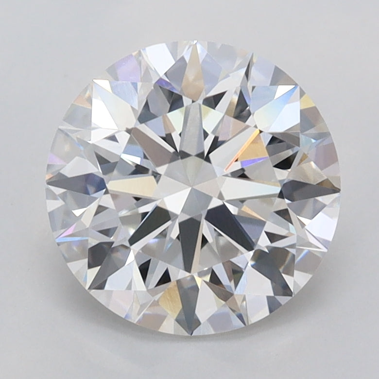 1.93 Carat Round Shaped, Ideal Cut, D Color, VVS2 Clarity, IGI Certified Lab Grown Diamond