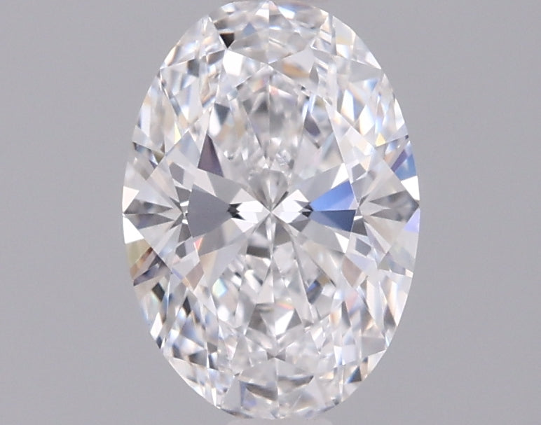 1.05 Carat Oval Shaped, Ideal Cut, D Color, VVS2 Clarity, IGI Certified Lab Grown Diamond