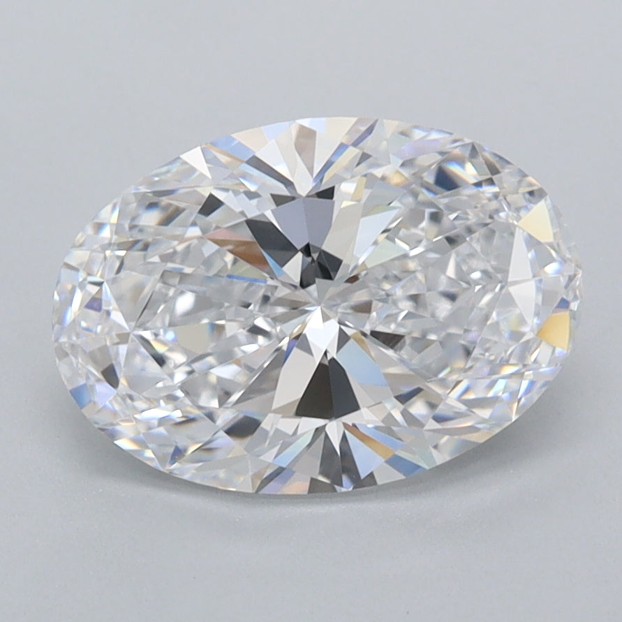 2.09 Carat Oval Shaped, Ideal Cut, D Color, VVS1 Clarity, IGI Certified Lab Grown Diamond