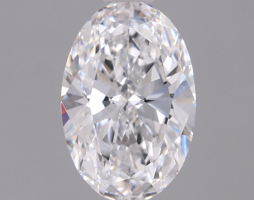 0.93 Carat Oval Shaped, Ideal Cut, D Color, VVS1 Clarity, IGI Certified Lab Grown Diamond