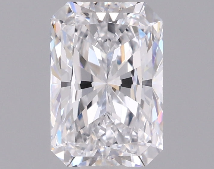 1.05 Carat Radiant Shaped, Ideal Cut, D Color, FL Clarity, IGI Certified Lab Grown Diamond