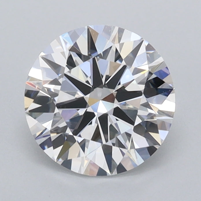 1.27 Carat Round Shaped, Ideal Cut, D Color, VVS1 Clarity, IGI Certified Lab Grown Diamond