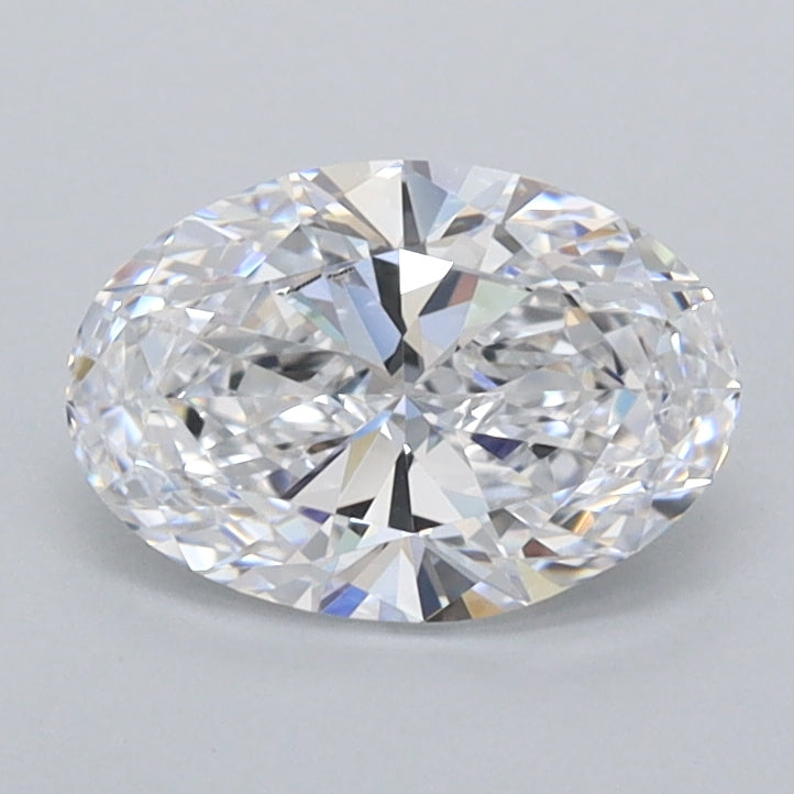 1.01 Carat Oval Shaped, Ideal Cut, D Color, VVS1 Clarity, IGI Certified Lab Grown Diamond