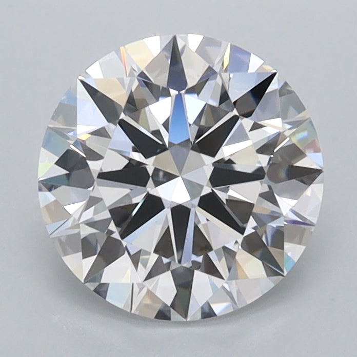 1.53 Carat Round Shaped, Ideal Cut, D Color, VVS1 Clarity, IGI Certified Lab Grown Diamond
