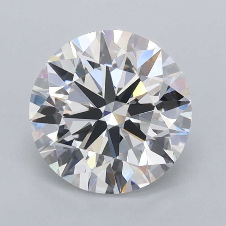 1.53 Carat Round Shaped, Ideal Cut, D Color, VVS1 Clarity, IGI Certified Lab Grown Diamond