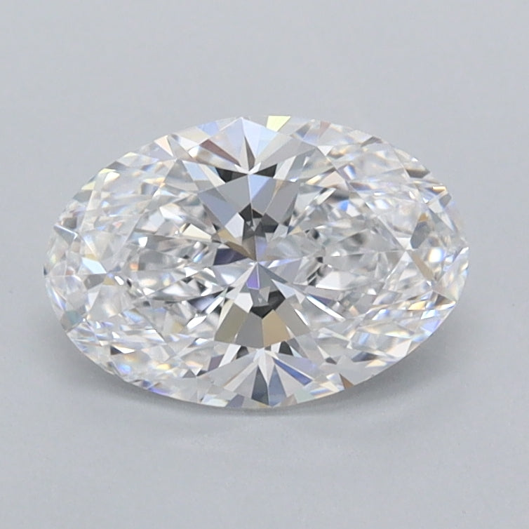 1.02 Carat Oval Shaped, Ideal Cut, D Color, VVS1 Clarity, IGI Certified Lab Grown Diamond