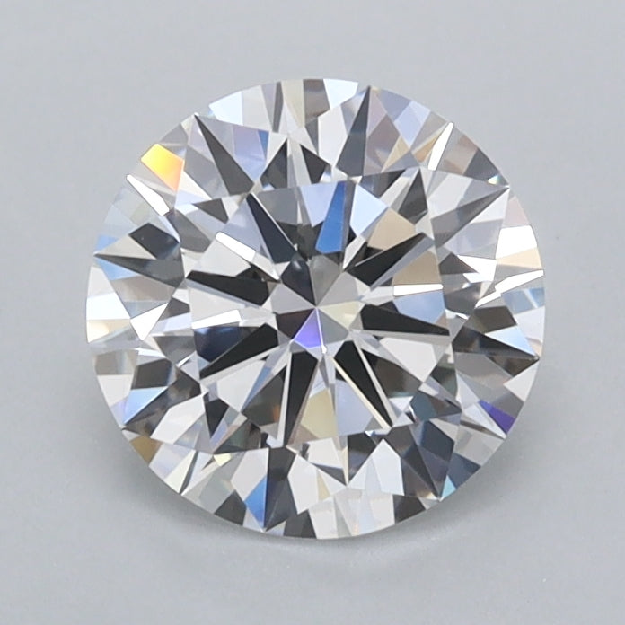 1.00 Carat Round Shaped, Ideal Cut, D Color, FL Clarity, IGI Certified Lab Grown Diamond