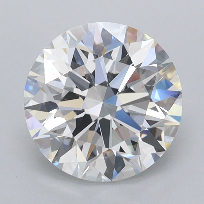 1.55 Carat Round Shaped, Ideal Cut, D Color, VVS1 Clarity, IGI Certified Lab Grown Diamond