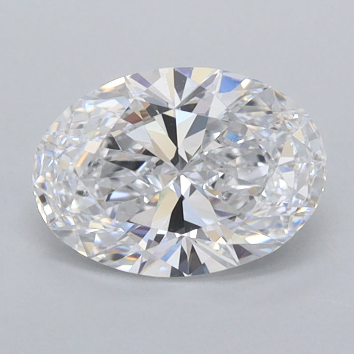 1.01 Carat Oval Shaped, Ideal Cut, D Color, VVS1 Clarity, IGI Certified Lab Grown Diamond