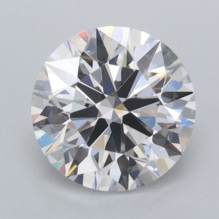 1.53 Carat Round Shaped, Ideal Cut, D Color, VVS1 Clarity, IGI Certified Lab Grown Diamond