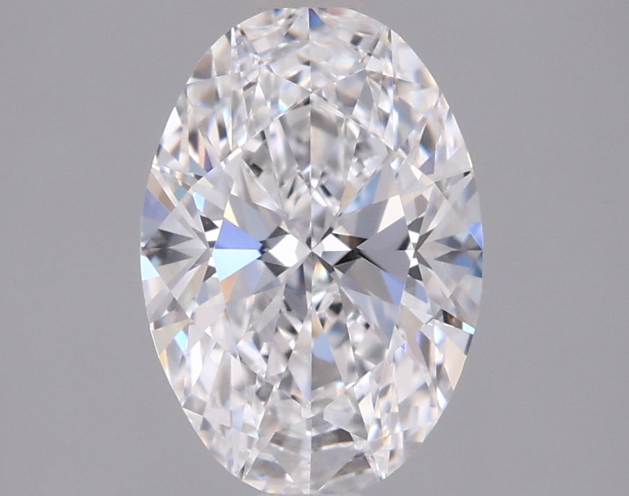 1.55 Carat Oval Shaped, Ideal Cut, D Color, VVS1 Clarity, IGI Certified Lab Grown Diamond