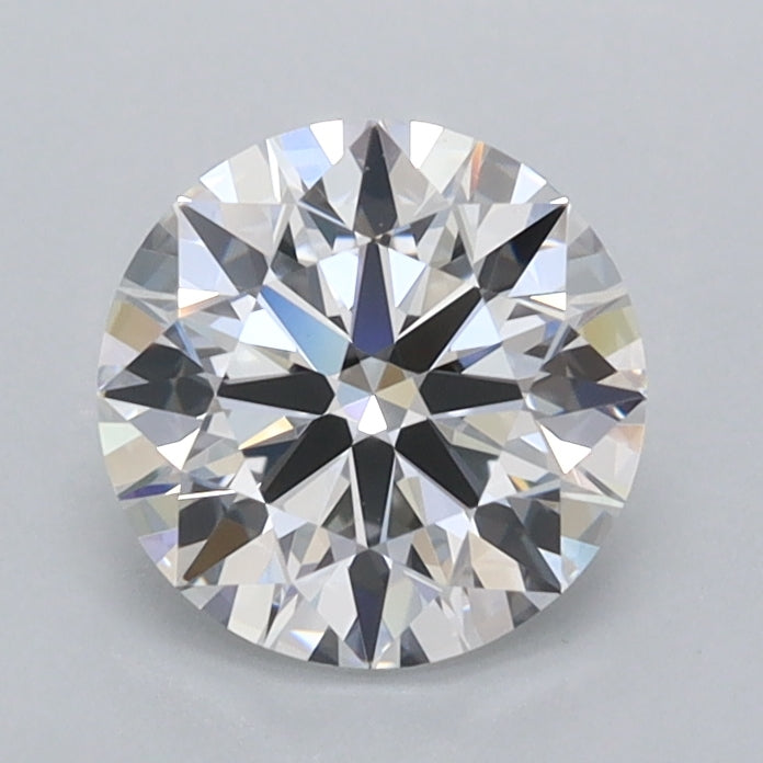 1.19 Carat Round Shaped, Ideal Cut, D Color, VVS2 Clarity, IGI Certified Lab Grown Diamond