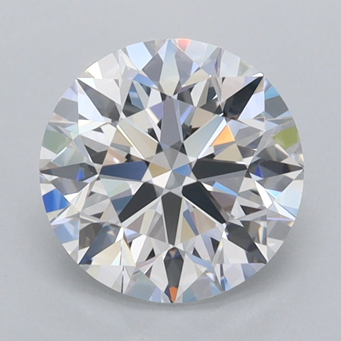 1.55 Carat Round Shaped, Excellent Cut, D Color, VVS1 Clarity, IGI Certified Lab Grown Diamond