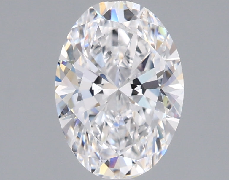 1.55 Carat Oval Shaped, Ideal Cut, D Color, VVS1 Clarity, IGI Certified Lab Grown Diamond