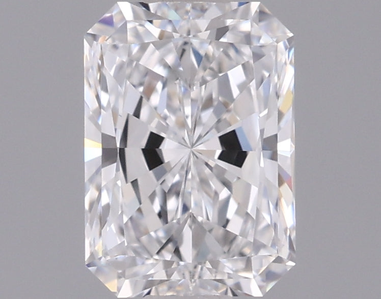 0.95 Carat Radiant Shaped, Ideal Cut, D Color, VVS1 Clarity, IGI Certified Lab Grown Diamond