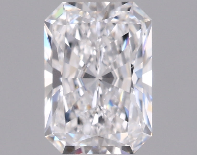 1.35 Carat Radiant Shaped, Ideal Cut, D Color, VVS1 Clarity, IGI Certified Lab Grown Diamond