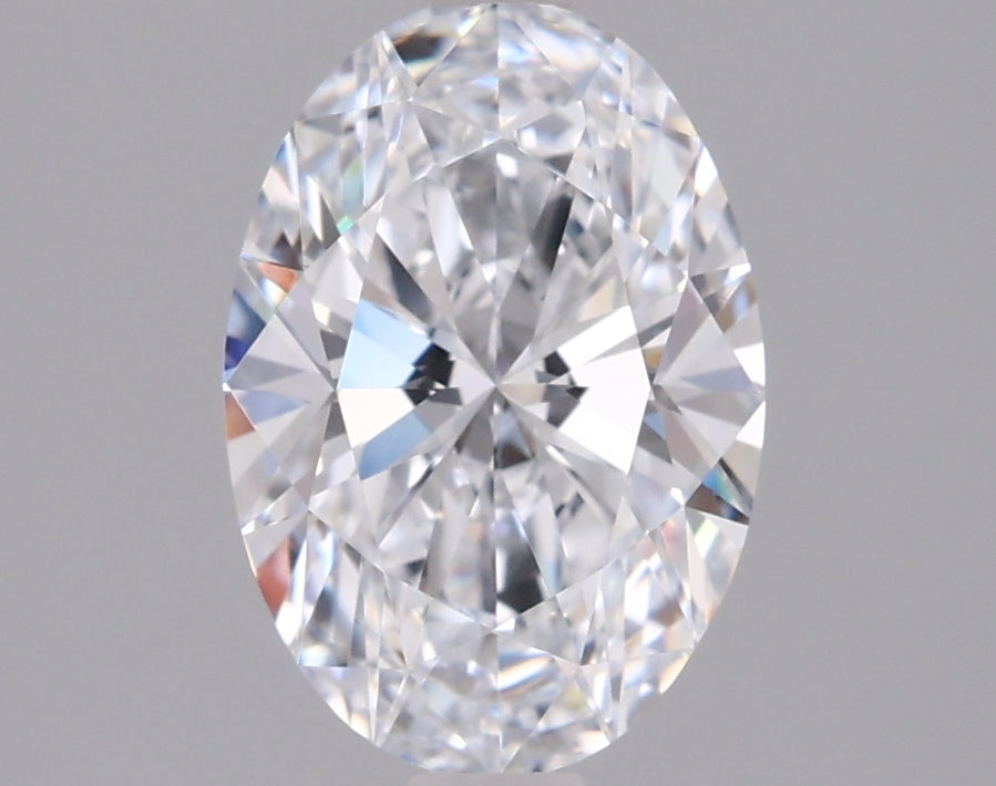 1.51 Carat Oval Shaped, Ideal Cut, D Color, VVS1 Clarity, IGI Certified Lab Grown Diamond