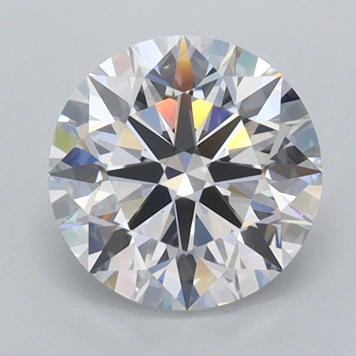 1.50 Carat Round Shaped, Excellent Cut, D Color, FL Clarity, IGI Certified Lab Grown Diamond