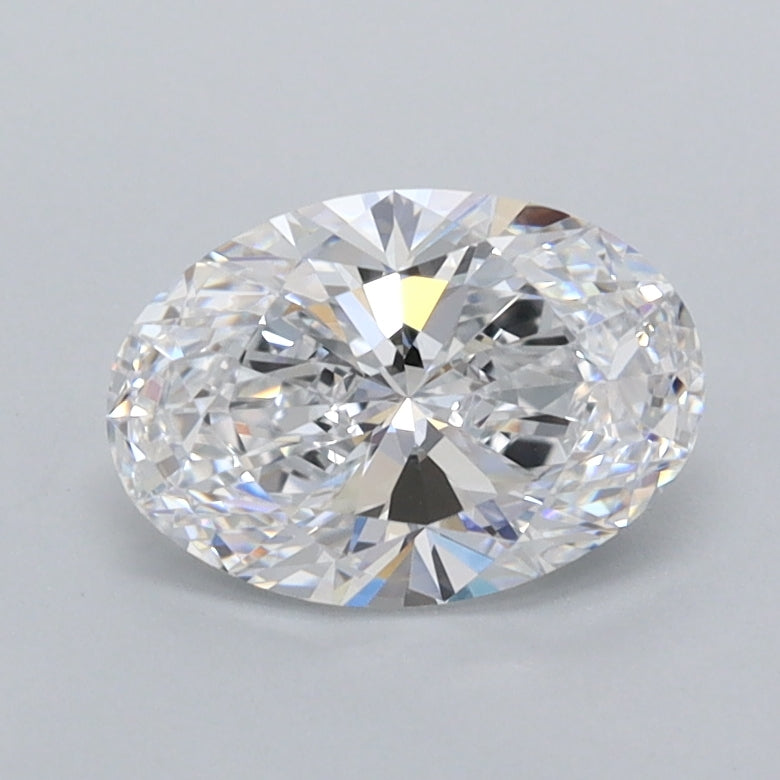 1.02 Carat Oval Shaped, Ideal Cut, D Color, VVS1 Clarity, IGI Certified Lab Grown Diamond