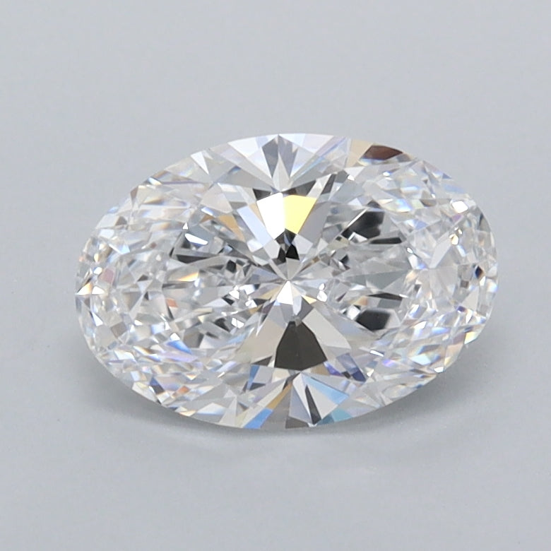 1.02 Carat Oval Shaped, Ideal Cut, D Color, VVS1 Clarity, IGI Certified Lab Grown Diamond