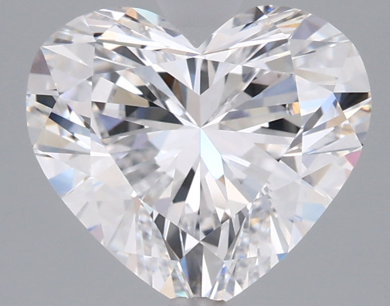 2.43 Carat Heart Shaped, Ideal Cut, D Color, VVS1 Clarity, IGI Certified Lab Grown Diamond