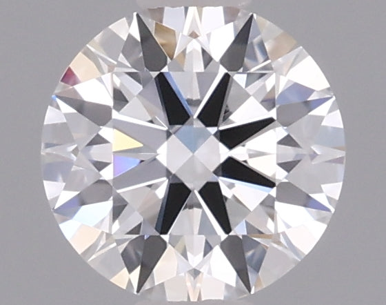 0.53 Carat Round Shaped, Ideal Cut, D Color, VVS1 Clarity, IGI Certified Lab Grown Diamond