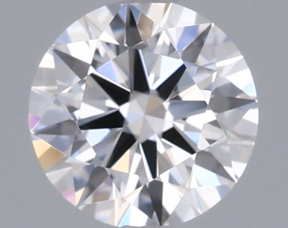 0.55 Carat Round Shaped, Ideal Cut, D Color, VVS2 Clarity, IGI Certified Lab Grown Diamond