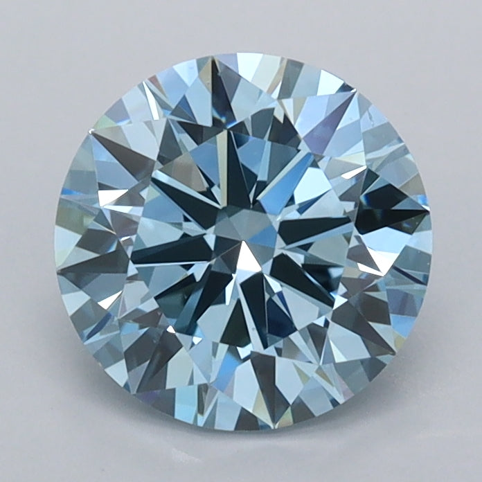 1.50 Carat Round Shaped, Ideal Cut, VS1 Clarity, IGI Certified Lab Grown Diamond