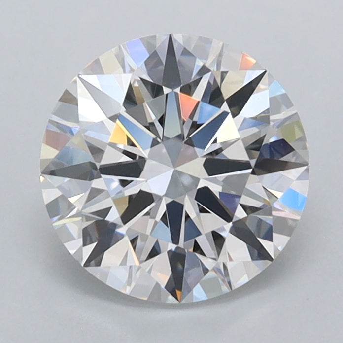 1.73 Carat Round Shaped, Ideal Cut, D Color, VVS1 Clarity, IGI Certified Lab Grown Diamond
