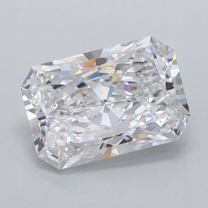 1.01 Carat Radiant Shaped, Ideal Cut, D Color, VVS1 Clarity, IGI Certified Lab Grown Diamond