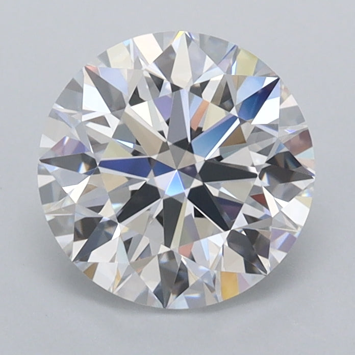 1.54 Carat Round Shaped, Ideal Cut, D Color, VVS1 Clarity, IGI Certified Lab Grown Diamond