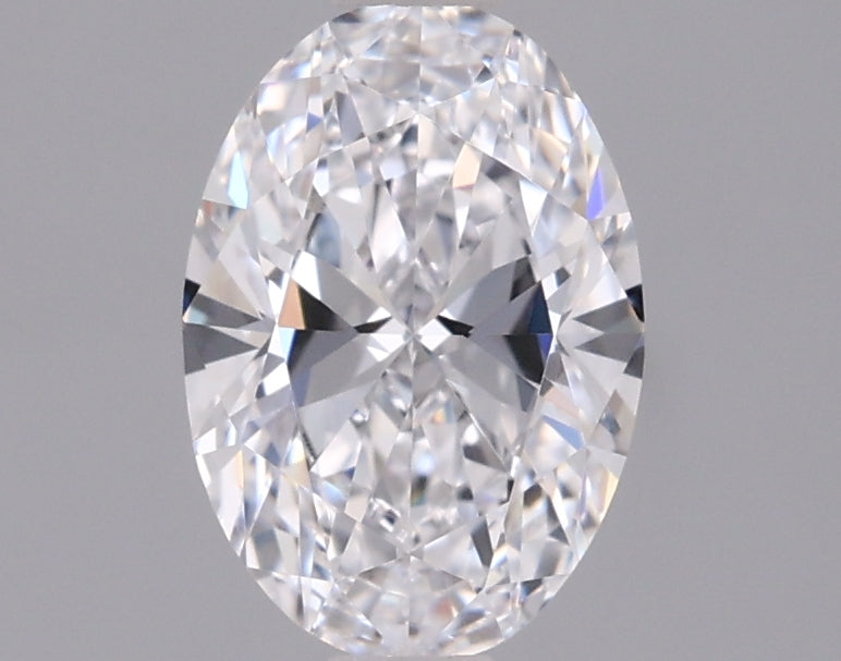 1.03 Carat Oval Shaped, Ideal Cut, D Color, FL Clarity, IGI Certified Lab Grown Diamond