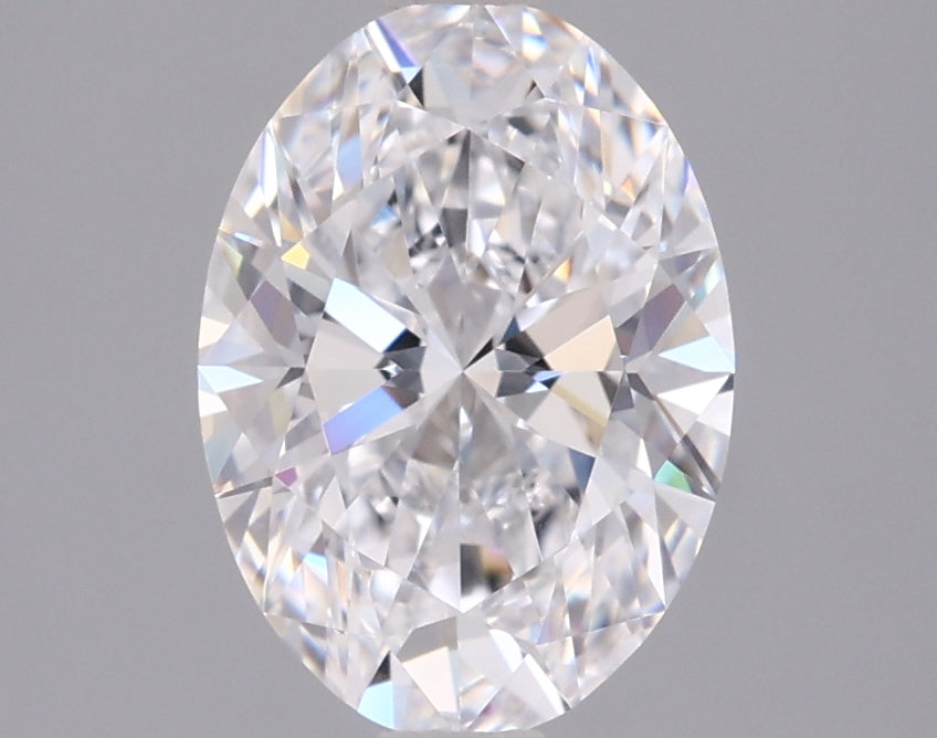 1.52 Carat Oval Shaped, Ideal Cut, D Color, VVS1 Clarity, IGI Certified Lab Grown Diamond