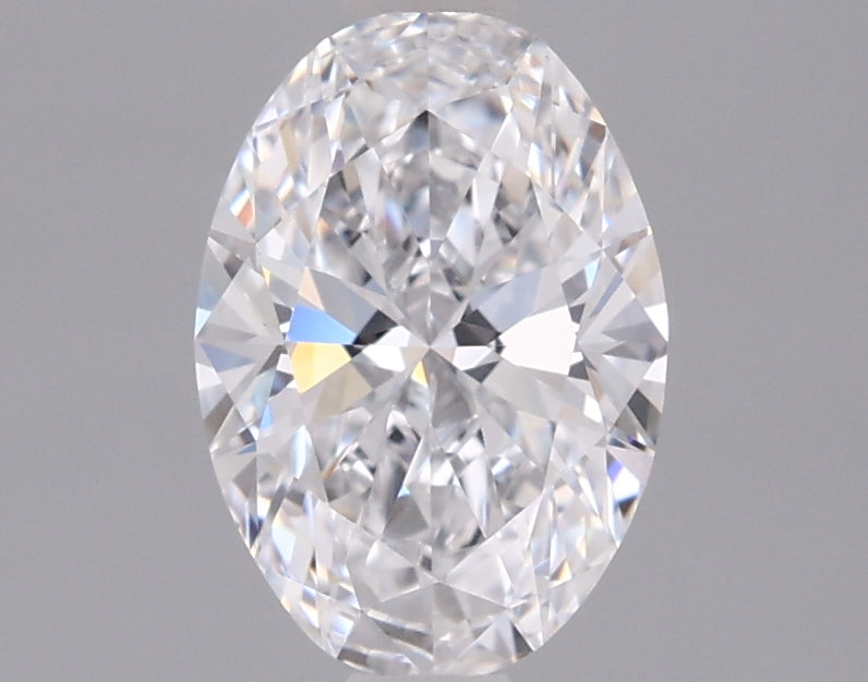 1.04 Carat Oval Shaped, Ideal Cut, D Color, FL Clarity, IGI Certified Lab Grown Diamond