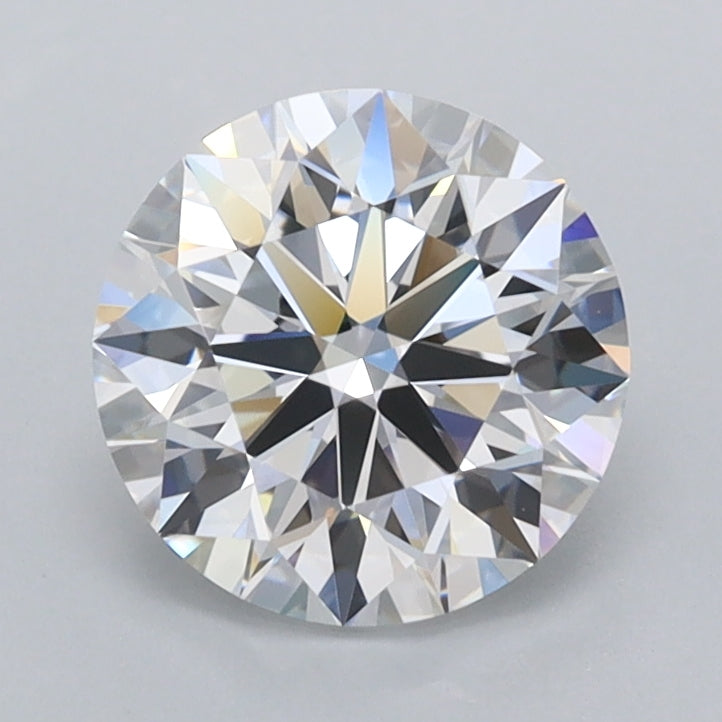1.32 Carat Round Shaped, Ideal Cut, D Color, FL Clarity, IGI Certified Lab Grown Diamond